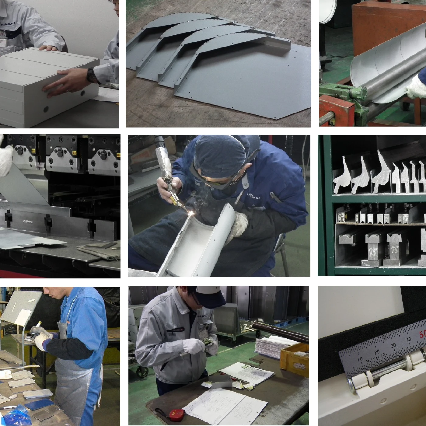 板金技術の側面から考え抜かれた設計のイメージ画像