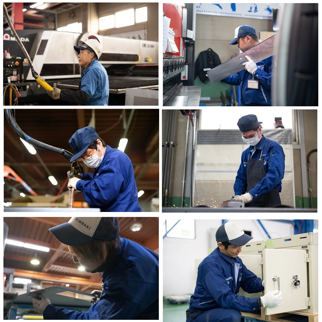 一気通貫の製造工程のイメージ画像です